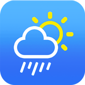 Weather app &amp; precipitation forecast आइकन