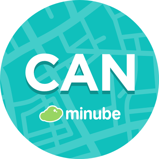 Canada Travel Guide in English with map icon