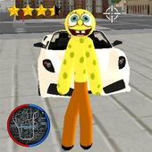 Sponge Stickman Rope Hero Vegas Gangstar Crime icon