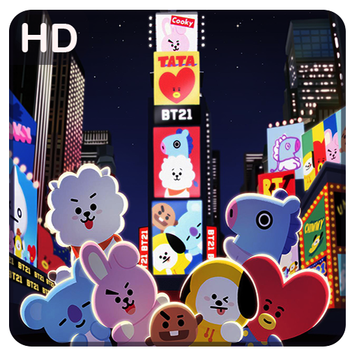 TOP BT21 Wallpaper HD icon