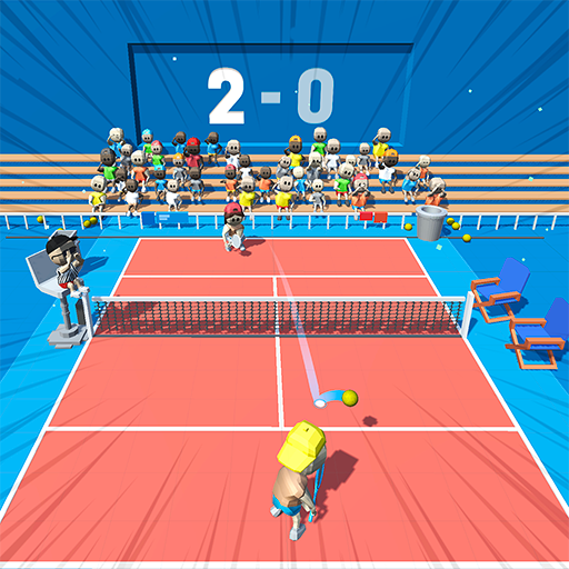 Mini Tennis tournament : sport game icon
