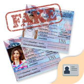 Fake US Passport ID Maker icon