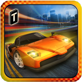 Racing in City 3D icon
