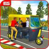 Tuk Tuk Rickshaw jogos Índia Auto Motorista 2018 on 9Apps