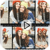 Music video maker app - Video creator tutorial أيقونة