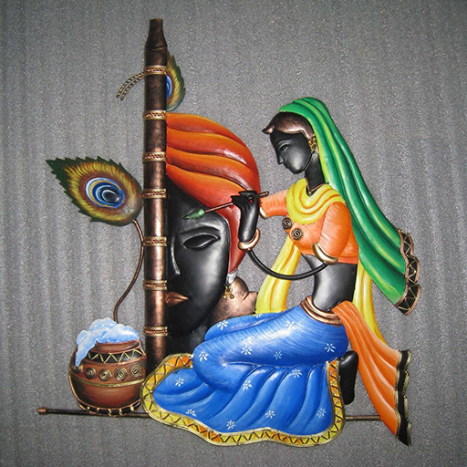Radha Krishna Beautiful HD Wallpaper icon