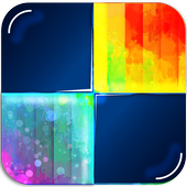 Rainbow piano tiles  2018 icon