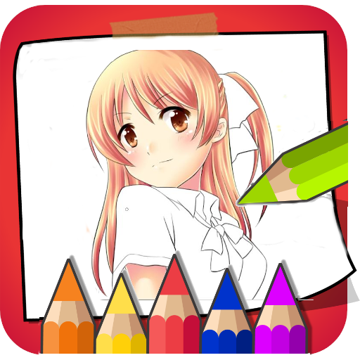 Coloring Anime Manga And Drawing Books icon