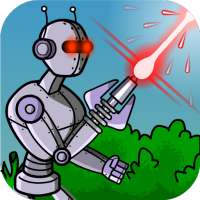 High Voltage 2D — Robots Attack Battle Platformer