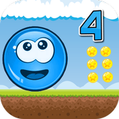 New Adventure of Blue Ball 4 icon