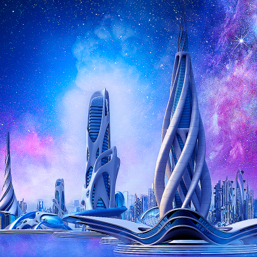 Space City: Town building sim icon