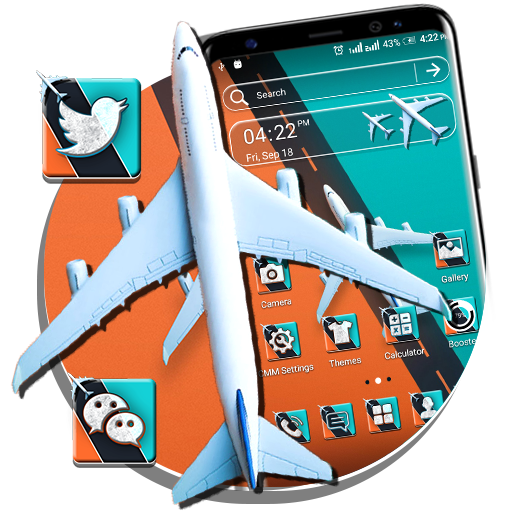 Aeroplane Runway Theme icon