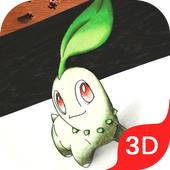 How to Draw Pokemon 3D icon