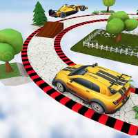 Hill City Car Stunt 3D: အလွန်မြင့်တက်သောတောင်တက်ပြ