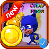 ✔ Temple cat boy mask icon