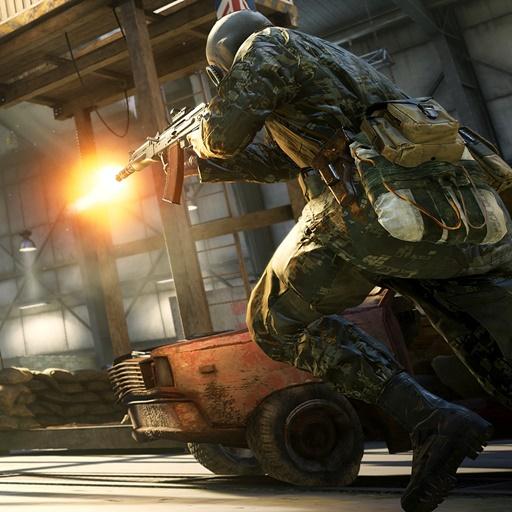 Battle Combat Free Fire Squad Battleground Game icon