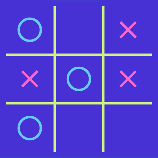 Tic Tac Toe 3 In A Row X and O icon