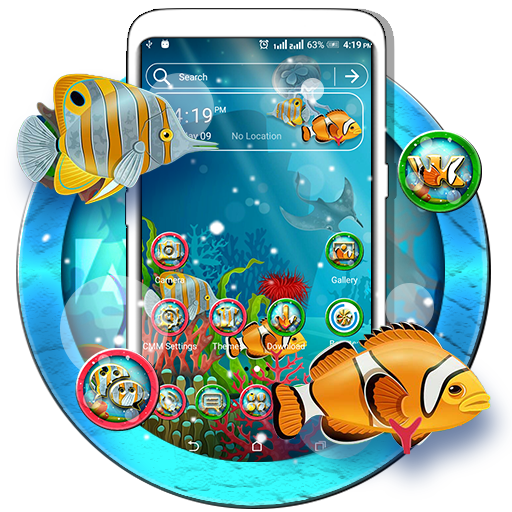 Under Water Life Launcher Theme icon