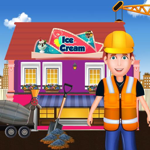 Ice Cream Shop Builder: Sweet Store Construction icon