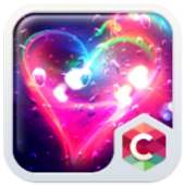 Romantic Pink Heart Theme on 9Apps