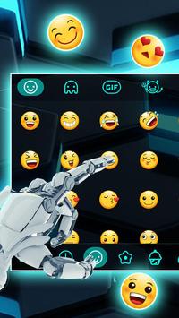 3D  Neon Technology Keyboard screenshot 4