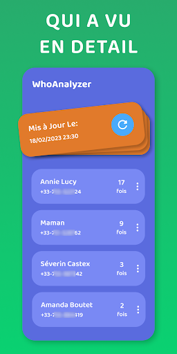 Qui a visionné mon profil? screenshot 1