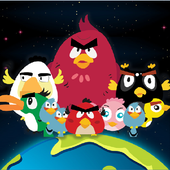 Space full of Birds Game icon