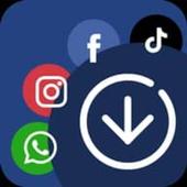 Status saver - All in One Status Saver أيقونة