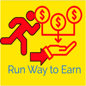 Run Way to Earn - Make Money in Dollars icon