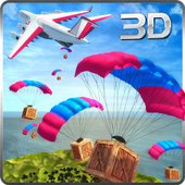 Air Drop Cargo Plane Airport icon