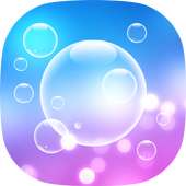 Bubble Wallpaper Live Photo & Notification Bubbles