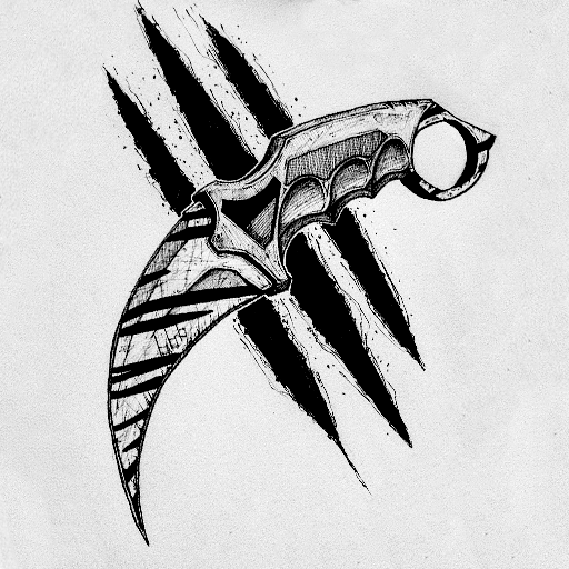 Как рисовать оружие: шаг за шагом icon