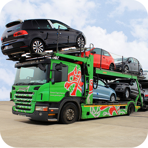 Car Transport Trailer Game - Car Transportation icon