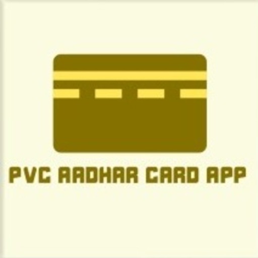 PVC Aadhar Card App icon