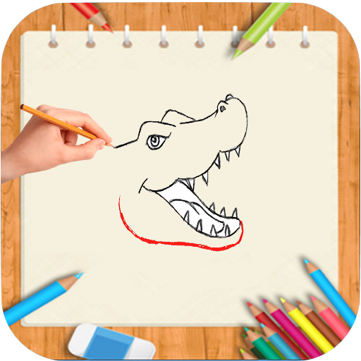 Ho To Draw Crocodile أيقونة