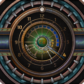 Tech Clock live wallpaper icon