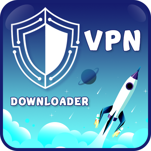 Video Downloader With VPN icon