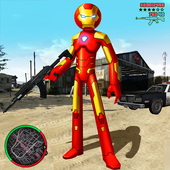 Frog Iron Stickman Rope Hero - Gangstar OffRoad 2 icon