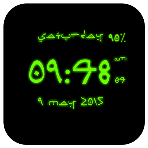 Arabic Digital Clock Live Wp icon