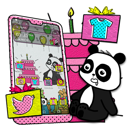 Panda Birthday Party Theme icon