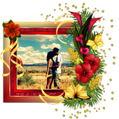 Romantic Pic Frame Editer icon