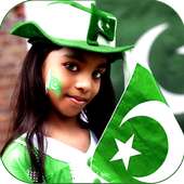 14August-Pak Flag On Photo on 9Apps