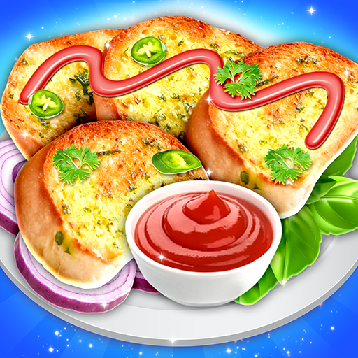 Garlic Bread Cooking Game icon