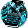Neon Blue Keyboard Free icon