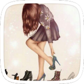 Sexy Lady Theme Black Heels icon