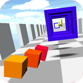 Flying Cube Racing 3D icon