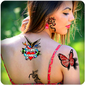 Tattoo My Photo Editor أيقونة