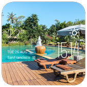 The various weather widget icon