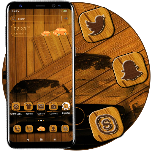 Wooden Car Theme icon