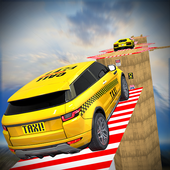 Mega Ramps Taxi Driver Stunt Ultimate Race icon
